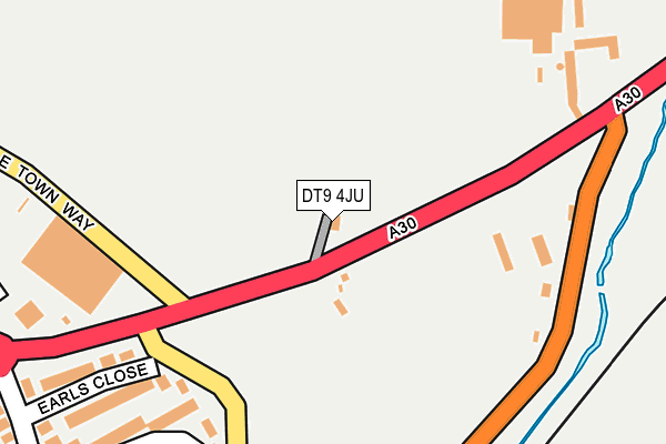 DT9 4JU map - OS OpenMap – Local (Ordnance Survey) DT9 4JU map - OS OpenMap – Local (Ordnance Survey)