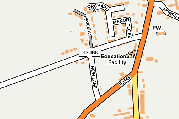 DT9 4NR map - OS OpenMap – Local (Ordnance Survey) DT9 4NR map - OS OpenMap – Local (Ordnance Survey)