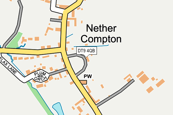 DT9 4QB map - OS OpenMap – Local (Ordnance Survey) DT9 4QB map - OS OpenMap – Local (Ordnance Survey)