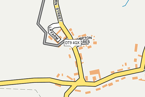 DT9 4QX map - OS OpenMap – Local (Ordnance Survey) DT9 4QX map - OS OpenMap – Local (Ordnance Survey)