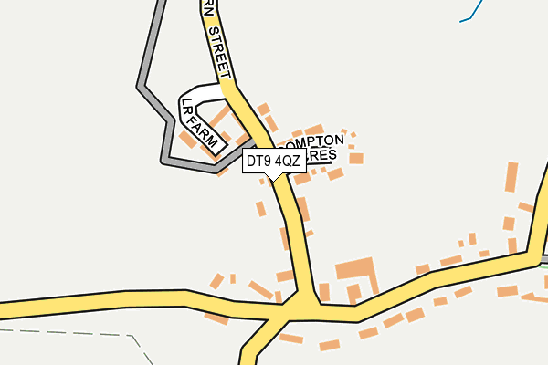 DT9 4QZ map - OS OpenMap – Local (Ordnance Survey) DT9 4QZ map - OS OpenMap – Local (Ordnance Survey)