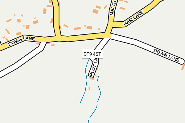 DT9 4ST map - OS OpenMap – Local (Ordnance Survey) DT9 4ST map - OS OpenMap – Local (Ordnance Survey)