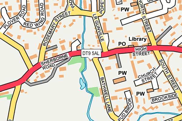 DT9 5AL map - OS OpenMap – Local (Ordnance Survey) DT9 5AL map - OS OpenMap – Local (Ordnance Survey)