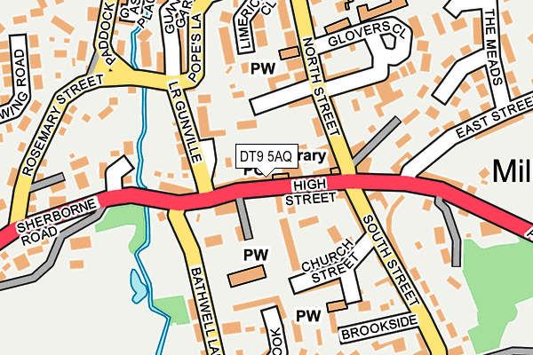 DT9 5AQ map - OS OpenMap – Local (Ordnance Survey) DT9 5AQ map - OS OpenMap – Local (Ordnance Survey)