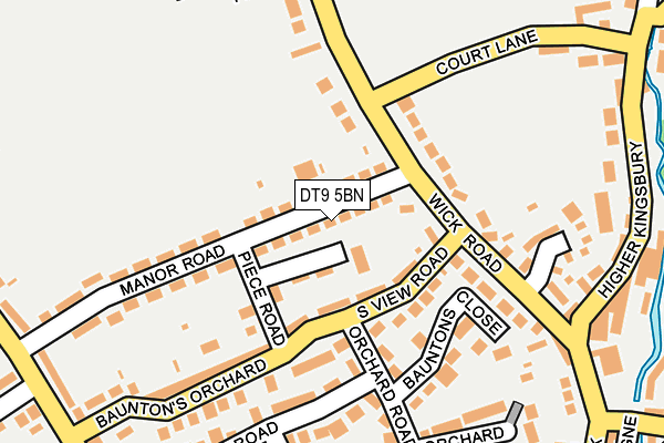 DT9 5BN map - OS OpenMap – Local (Ordnance Survey) DT9 5BN map - OS OpenMap – Local (Ordnance Survey)