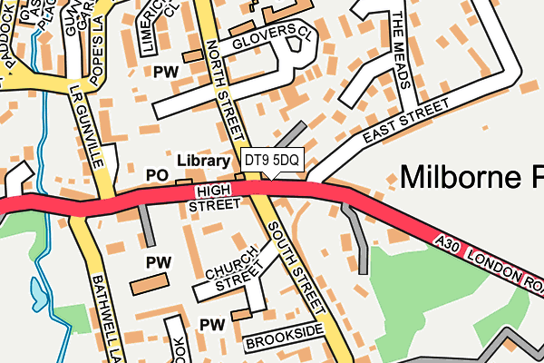 DT9 5DQ map - OS OpenMap – Local (Ordnance Survey) DT9 5DQ map - OS OpenMap – Local (Ordnance Survey)