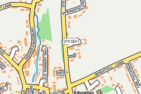 DT9 5EH map - OS OpenMap – Local (Ordnance Survey) DT9 5EH map - OS OpenMap – Local (Ordnance Survey)