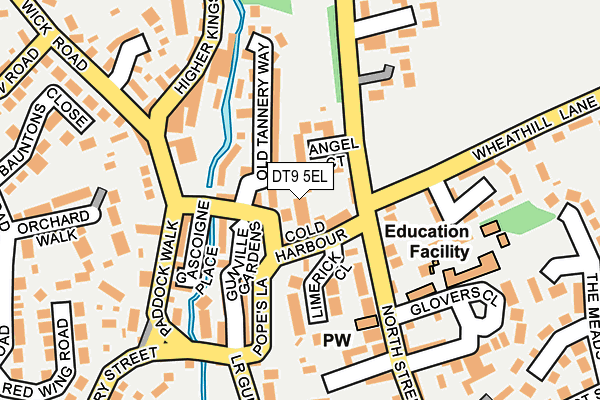 DT9 5EL map - OS OpenMap – Local (Ordnance Survey) DT9 5EL map - OS OpenMap – Local (Ordnance Survey)