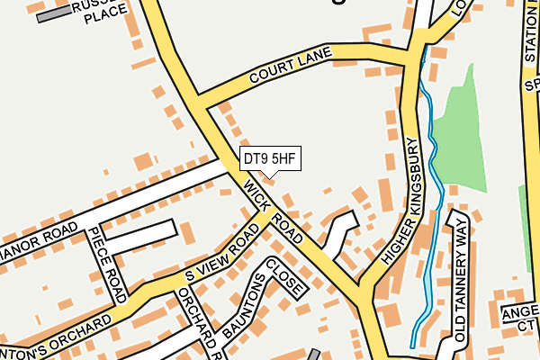 DT9 5HF map - OS OpenMap – Local (Ordnance Survey) DT9 5HF map - OS OpenMap – Local (Ordnance Survey)