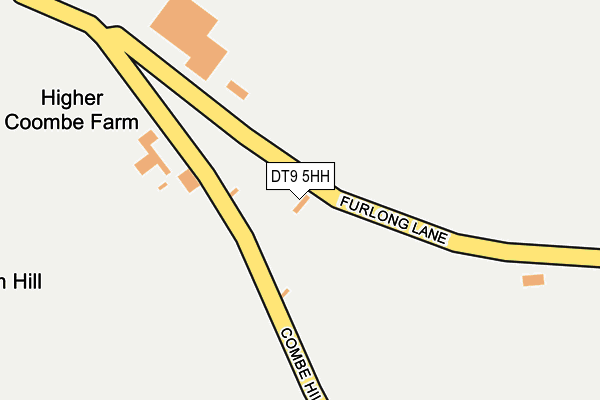 DT9 5HH map - OS OpenMap – Local (Ordnance Survey) DT9 5HH map - OS OpenMap – Local (Ordnance Survey)