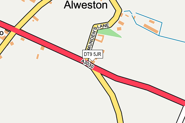 DT9 5JR map - OS OpenMap – Local (Ordnance Survey) DT9 5JR map - OS OpenMap – Local (Ordnance Survey)