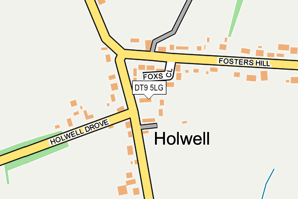 DT9 5LG map - OS OpenMap – Local (Ordnance Survey) DT9 5LG map - OS OpenMap – Local (Ordnance Survey)