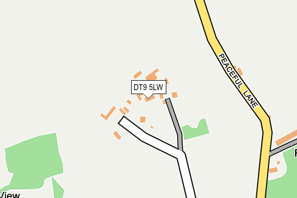 DT9 5LW map - OS OpenMap – Local (Ordnance Survey) DT9 5LW map - OS OpenMap – Local (Ordnance Survey)