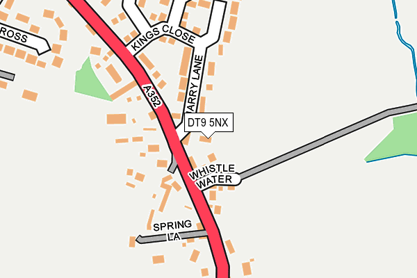 DT9 5NX map - OS OpenMap – Local (Ordnance Survey) DT9 5NX map - OS OpenMap – Local (Ordnance Survey)