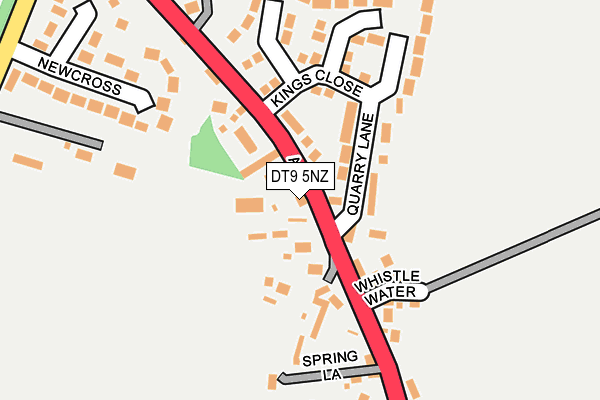 DT9 5NZ map - OS OpenMap – Local (Ordnance Survey) DT9 5NZ map - OS OpenMap – Local (Ordnance Survey)