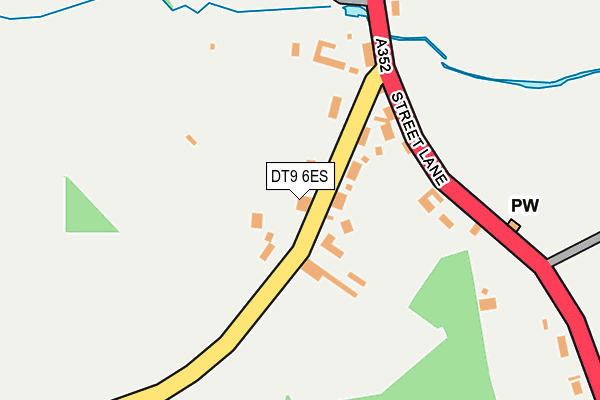 DT9 6ES map - OS OpenMap – Local (Ordnance Survey) DT9 6ES map - OS OpenMap – Local (Ordnance Survey)