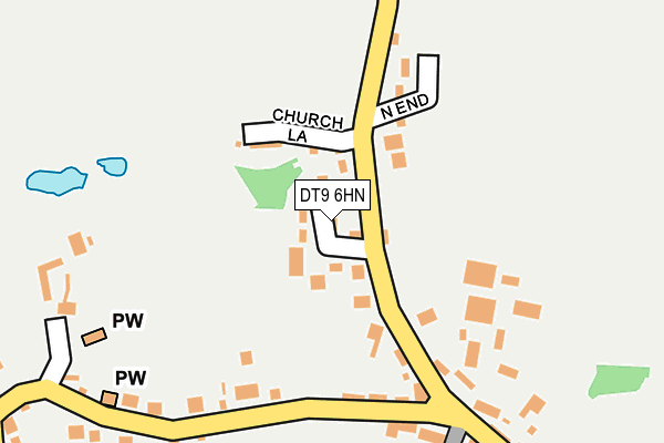 DT9 6HN map - OS OpenMap – Local (Ordnance Survey) DT9 6HN map - OS OpenMap – Local (Ordnance Survey)