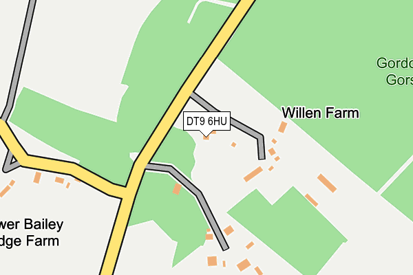 DT9 6HU map - OS OpenMap – Local (Ordnance Survey) DT9 6HU map - OS OpenMap – Local (Ordnance Survey)