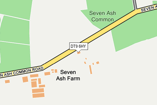 DT9 6HY map - OS OpenMap – Local (Ordnance Survey) DT9 6HY map - OS OpenMap – Local (Ordnance Survey)