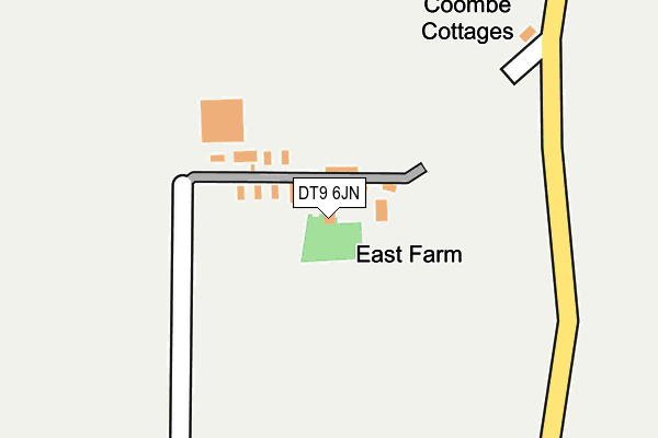 DT9 6JN map - OS OpenMap – Local (Ordnance Survey) DT9 6JN map - OS OpenMap – Local (Ordnance Survey)
