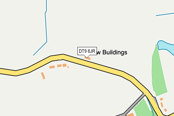 DT9 6JR map - OS OpenMap – Local (Ordnance Survey) DT9 6JR map - OS OpenMap – Local (Ordnance Survey)