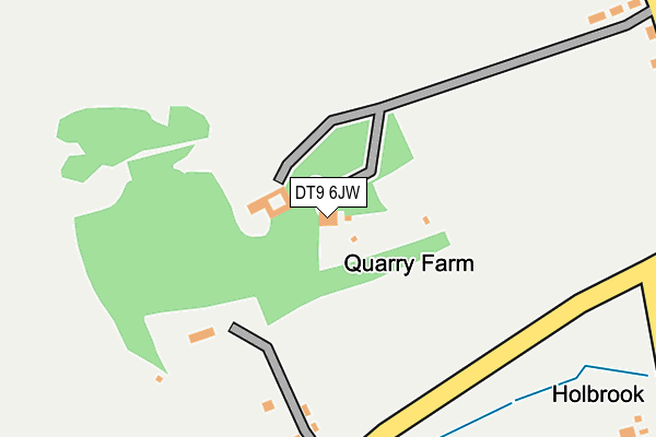 DT9 6JW map - OS OpenMap – Local (Ordnance Survey) DT9 6JW map - OS OpenMap – Local (Ordnance Survey)