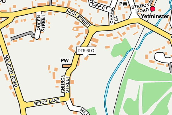 DT9 6LQ map - OS OpenMap – Local (Ordnance Survey) DT9 6LQ map - OS OpenMap – Local (Ordnance Survey)