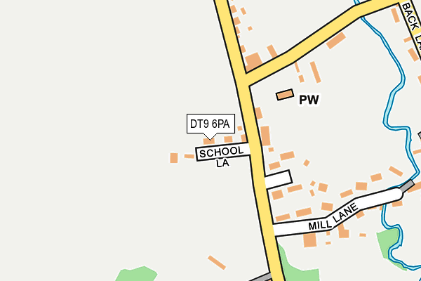 DT9 6PA map - OS OpenMap – Local (Ordnance Survey) DT9 6PA map - OS OpenMap – Local (Ordnance Survey)