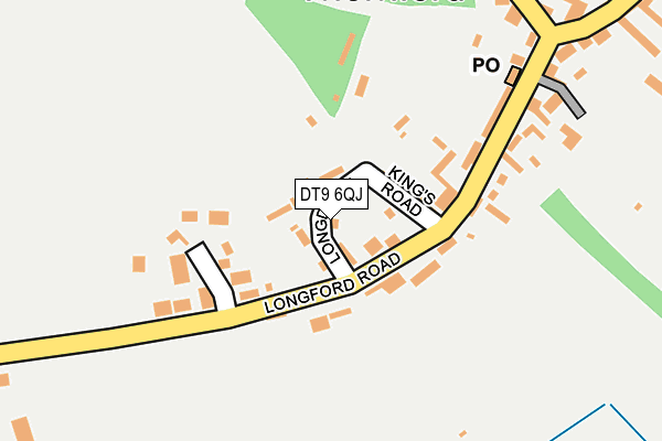 DT9 6QJ map - OS OpenMap – Local (Ordnance Survey) DT9 6QJ map - OS OpenMap – Local (Ordnance Survey)