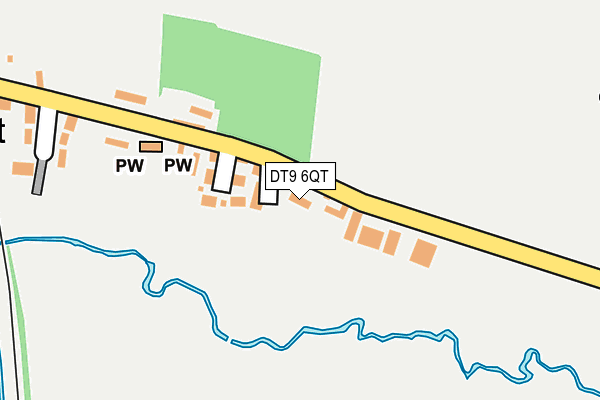 DT9 6QT map - OS OpenMap – Local (Ordnance Survey) DT9 6QT map - OS OpenMap – Local (Ordnance Survey)