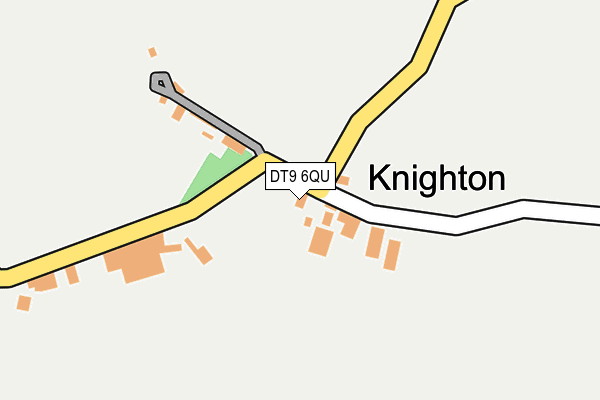 DT9 6QU map - OS OpenMap – Local (Ordnance Survey)