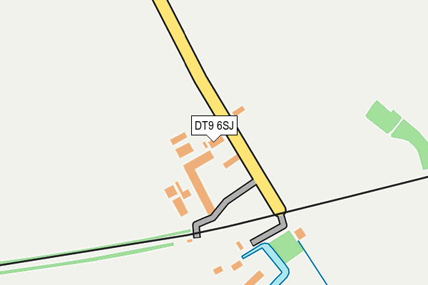 DT9 6SJ map - OS OpenMap – Local (Ordnance Survey) DT9 6SJ map - OS OpenMap – Local (Ordnance Survey)