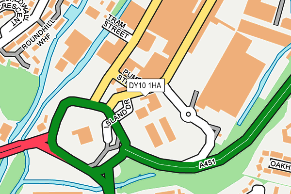 DY10 1HA map - OS OpenMap – Local (Ordnance Survey) DY10 1HA map - OS OpenMap – Local (Ordnance Survey)
