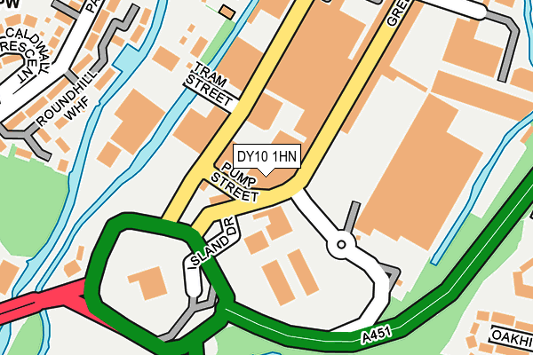 DY10 1HN map - OS OpenMap – Local (Ordnance Survey)