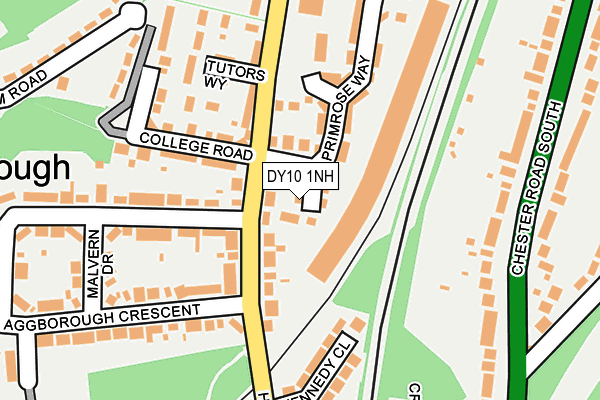 DY10 1NH map - OS OpenMap – Local (Ordnance Survey) DY10 1NH map - OS OpenMap – Local (Ordnance Survey)