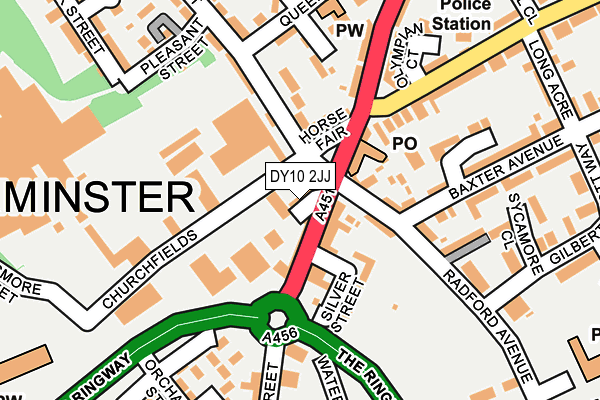 DY10 2JJ map - OS OpenMap – Local (Ordnance Survey) DY10 2JJ map - OS OpenMap – Local (Ordnance Survey)