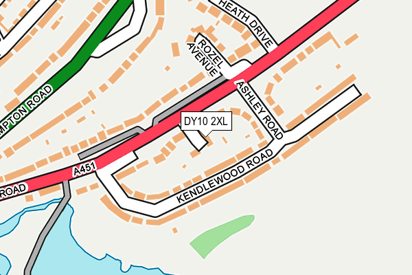 DY10 2XL map - OS OpenMap – Local (Ordnance Survey) DY10 2XL map - OS OpenMap – Local (Ordnance Survey)