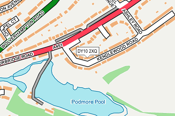 DY10 2XQ map - OS OpenMap – Local (Ordnance Survey) DY10 2XQ map - OS OpenMap – Local (Ordnance Survey)