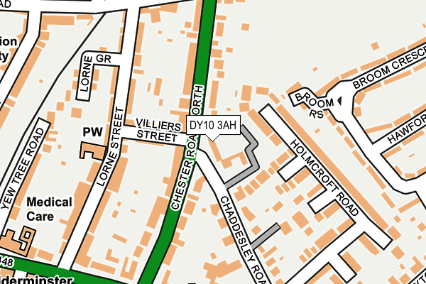 DY10 3AH map - OS OpenMap – Local (Ordnance Survey) DY10 3AH map - OS OpenMap – Local (Ordnance Survey)