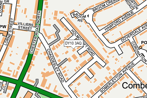 DY10 3AQ map - OS OpenMap – Local (Ordnance Survey) DY10 3AQ map - OS OpenMap – Local (Ordnance Survey)
