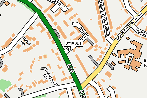 DY10 3DT map - OS OpenMap – Local (Ordnance Survey) DY10 3DT map - OS OpenMap – Local (Ordnance Survey)