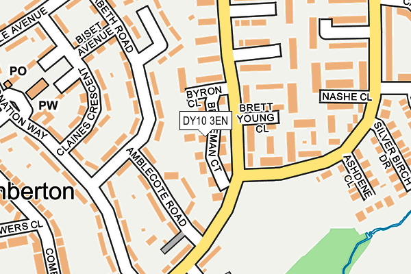 DY10 3EN map - OS OpenMap – Local (Ordnance Survey) DY10 3EN map - OS OpenMap – Local (Ordnance Survey)