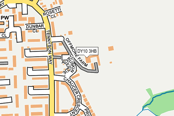 DY10 3HB map - OS OpenMap – Local (Ordnance Survey) DY10 3HB map - OS OpenMap – Local (Ordnance Survey)