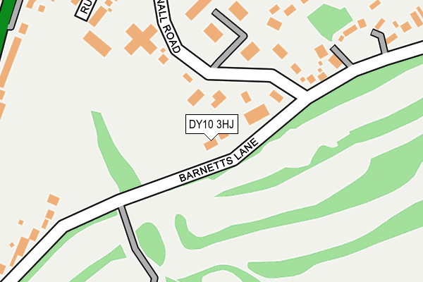 DY10 3HJ map - OS OpenMap – Local (Ordnance Survey) DY10 3HJ map - OS OpenMap – Local (Ordnance Survey)