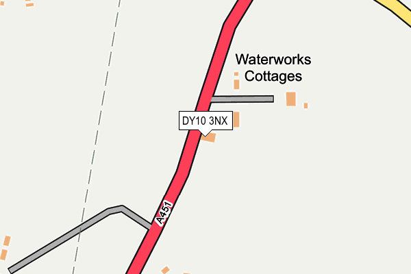 DY10 3NX map - OS OpenMap – Local (Ordnance Survey) DY10 3NX map - OS OpenMap – Local (Ordnance Survey)
