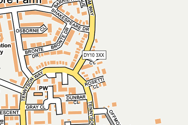 DY10 3XX map - OS OpenMap – Local (Ordnance Survey) DY10 3XX map - OS OpenMap – Local (Ordnance Survey)