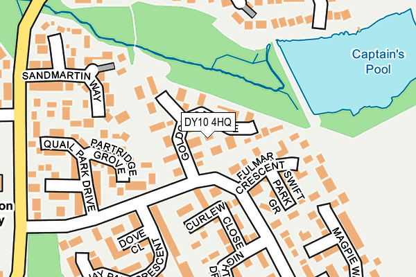 DY10 4HQ map - OS OpenMap – Local (Ordnance Survey) DY10 4HQ map - OS OpenMap – Local (Ordnance Survey)