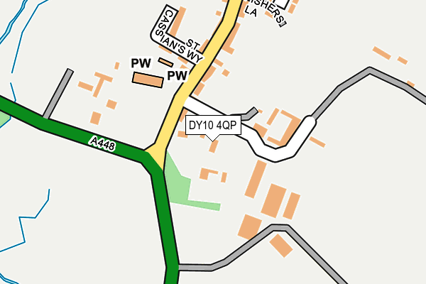 DY10 4QP map - OS OpenMap – Local (Ordnance Survey) DY10 4QP map - OS OpenMap – Local (Ordnance Survey)