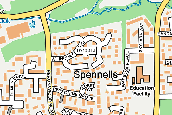 DY10 4TJ map - OS OpenMap – Local (Ordnance Survey) DY10 4TJ map - OS OpenMap – Local (Ordnance Survey)