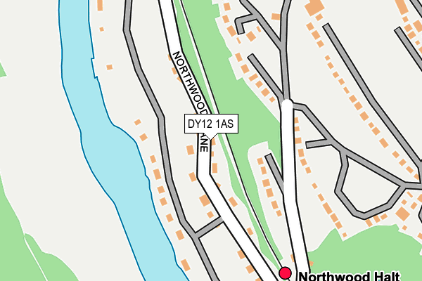DY12 1AS map - OS OpenMap – Local (Ordnance Survey) DY12 1AS map - OS OpenMap – Local (Ordnance Survey)
